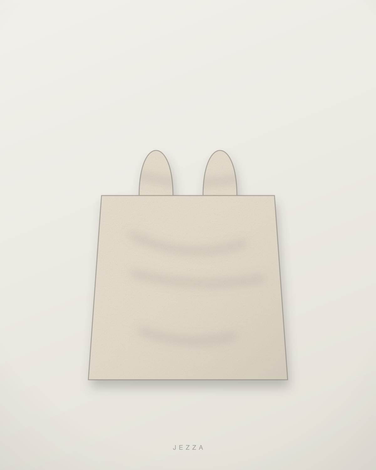 JEZZA Canvas Tote, alternate view