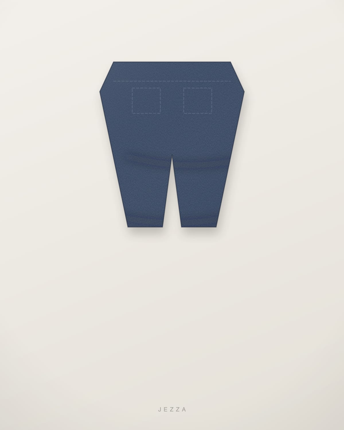 JEZZA Denim Short, alternate view